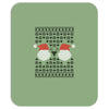 ugly santa noel Mousepad