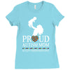 proud Autism  mom Ladies Fitted T-Shirt