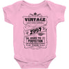 Vintage Aged To Perfection 1997 Baby Onesie