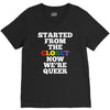 started from the closet now we are queer V-Neck Tee