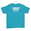 common sense is so rare these days Youth Tee
