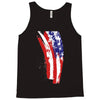 july 4th flag Tank Top