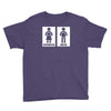restroom sign sticker vinyl decal Youth Tee