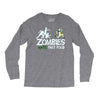 zombies hate fast food Long Sleeve Shirts
