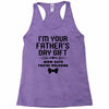fathers day gift Racerback Tank