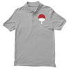 uchiha clan symbol crest   anime itachi sasuke naruto cosplay gift tee Men's Polo Shirt
