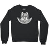 what in tarnation cowboy hat Crewneck Sweatshirt