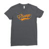 orange Ladies Fitted T-Shirt