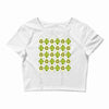reduce, reuse, reargyle Crop Top