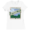 forest moon Ladies Fitted T-Shirt