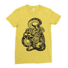 snake and tiger Ladies Fitted T-Shirt