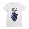 winter in my heart Ladies Fitted T-Shirt