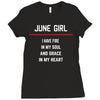 June Girl Ladies Fitted T-Shirt