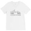 save the clocktower V-Neck Tee