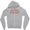 christmas misery Zipper Hoodie