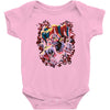 wicked jester skull Baby Onesie