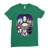 studio ghibli - spirited away Ladies Fitted T-Shirt