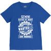 Gemini Hated By Many Wanted By Plenty V-Neck Tee