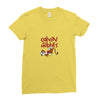 calvin hobbes Ladies Fitted T-Shirt