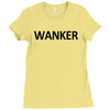 wanker brit british england english gift idea expat dad funny tee shir Ladies Fitted T-Shirt