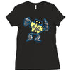 fuck you, human! Ladies Fitted T-Shirt
