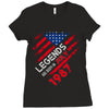 legends are born in 1987 hoodie 6 Ladies Fitted T-Shirt
