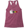 apple mac man Racerback Tank