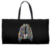 skeleton christmas tree Weekender Totes