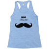 big stache Racerback Tank