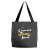 queens are born in june Tote Bags