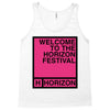 welcome to the horizon festival Tank Top