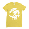sea of theives skull Ladies Fitted T-Shirt