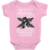 funny rude fart ninja ideal birthday gift or present Baby Bodysuit