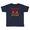 my face is my halloween Toddler T-shirt