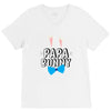 papa bunny V-Neck Tee