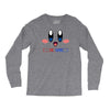 kirby gamer geek snes Long Sleeve Shirts