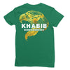 khabib gold eagle Ladies Fitted T-Shirt