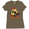 road rage Ladies Fitted T-Shirt