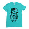 hard Ladies Fitted T-Shirt