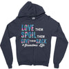 grandma life Zipper Hoodie