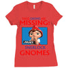 Sherlock Gnomes Ladies Fitted T-Shirt