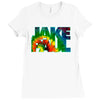 jake paul Jungle Parrot Ladies Fitted T-Shirt