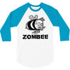 zombie bee 3/4 Sleeve Shirt