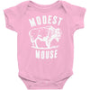 modest mouse Baby Onesie