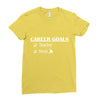 teacher career goals Ladies Fitted T-Shirt