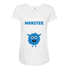 Creating a Lil Monster Baby Boy Maternity Scoop Neck T-shirt