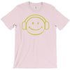 smiley dj techno,club,dance,music,rave retro T-Shirt
