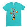 apollo 11 Ladies Fitted T-Shirt