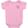 erica costell goat pocket Baby Onesie