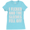 weight lifting gym fitness training Ladies Fitted T-Shirt